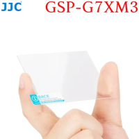 JJC佳能Canon副廠9H鋼化玻璃螢幕保護貼GSP-G7XM3(95%透光率;防刮花&amp;指紋)保護膜適R8 R50 G7