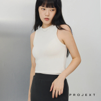 PROJEXT 柔膚感挖洞削肩背心 莫代爾/親膚柔軟/吸濕透氣(Tenderism Tank Top)