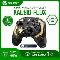 GameSir Kaleid Flux Xbox Wireless Controller Wired Gamepad for Xbox Series X, S, Xbox One game console Hall Effect Joystick
