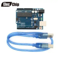 1pcs UNO R3 MEGA328P for Arduino UNO R3 with USB CABLE