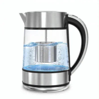 1.7L Electric Kitchen Glass Kettle Variable Temperature Control Household Glass Kettle Keep Warm Smart Electric kettl