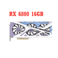 Yeston Radeon RX 6800 16GB GPU GDDR6 256bit 7nm 2105/16000MHz Gaming Desktop computer PC Video Graphics Cards support DP/HD