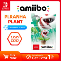 Nintendo Switch Amiibo - Super Smash Bros. Series - Plranha Plant - for Switch Game Console Game Interaction Model