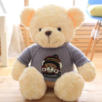 New Creative Sweater Bear Hug Doll Plush Toy Teddy Bear Doll Give Girlfriend Birthday Gift Large