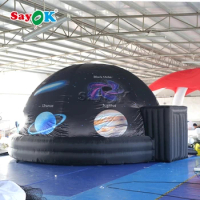 SAYO Giant Inflatable Planetarium Dome Tent with Air Blower Inflatable Planetarium Dome Tent for Kids School Education Teaching
