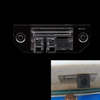Car Rear View Camera Bracket License Plate Lights Housing Mount Holder For Ford Focus Sedan Recorder Probe Lens Holder