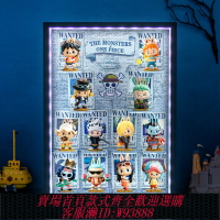 {台灣公司貨 可打統編}泡泡瑪特THE MONSTERS航海王系列手辦盲盒LABUBU海賊王場景展示盒