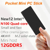 SZBOX 12th Intel Alder-N Lake N100 Windows 11 Mini PC DDR5 12GB 128GB SSD 4 Core WIFI BT Desktop Pocket Mini PC Stick