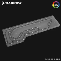 Barrow Acrylic Board as Water Channel use for COUGAR DARKBLADER-G Computer Case for Both CPU and GPU Block RGB 5V 3PIN Waterway