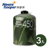 【妙管家】450g 高山瓦斯罐 3罐組