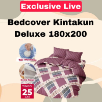 New Bedcover Kintakun 180x200 DELUXE Set Sprei Flat King Size