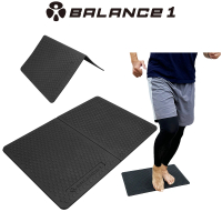 【BALANCE 1】可折疊超慢跑墊(台灣製 2色可選 運動跪墊 超慢跑墊 摺疊)