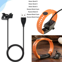 1M USB Charger Cable Bracelet Watch Charging Dock Cradle For Huawei Honor Band 5 4 SmartWatch Accessories Huawei band 2 3 4 Pro