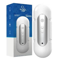 Snail Cup Elektrik Model Astronot 2in1 Version Atas Bawah Dual Hole 12 Mode Getaran + Suara Speaker