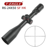 T-EAGLE R6-24X50SF Hunting Riflescope Optical Scope 11/20mm Rail for Air Rifle Optics Hunting Airsoft Sniper Scopes