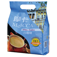 摩卡 二合一白咖啡(25g*15包/袋) [大買家]