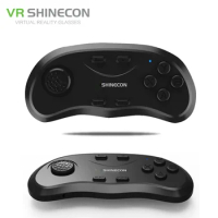 Shinecon Universal VR Controller Wireless Fit For Bluetooth Remote Joystick Gamepad Music Selfie 3D Games for iPhone Android PC