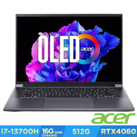 Acer 宏碁 Swift X SFX14-71G-74EQ 14.5吋輕薄OLED筆電(i7-13700H/16G/512G/RTX3050/Win11)