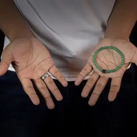 Gelang Pria Wanita Tasbih 33 Butir Batu Aventurine ASLI Keren Kekinian by Rizacraft