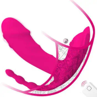 Wearable Remote Control Panty Clit Vibrator G Spot Dildo Vibrators Vibrating Panties Adult Sex Machine Wearable Sex Toys