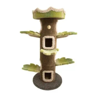 Camily Wholesale Big Wooden Scratcher Tower Cat climb Tree House
