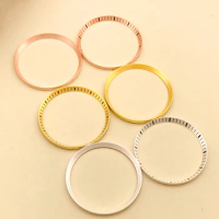 Mod SKX007 Case Chapter Ring fits Seiko 5 SKX007 SKX173 SPRD Watch Case 30.5mm Gold/Silver/Rose Ring Diving Watch case Parts