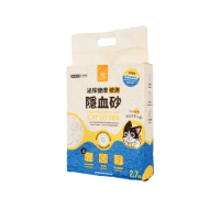 【汪喵星球】汪喵-泌尿健康檢測隱血砂（條型）2.7kg（7L）(條型豆腐砂)