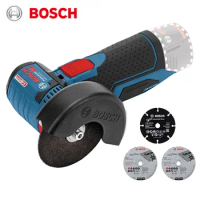 Bosch Professional GWS 12V-76 Cordless Angle Grinder 12V Brushless Electric Angle Grinders Metal Wood Plastic Pipe Tile Cutting