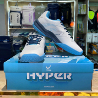 Giày cầu lông WIKA HYPER Chính Hãng - Trắng Xanh - WIKA HYPER Shoes