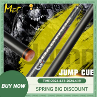 MIT Jump Cue with PREDATOR Tip, Carbon Fiber Cue, Bakelite Billiards, Exquisite Technology, Butt Adustable Stick Kit, 13mm