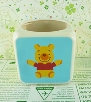【震撼精品百貨】Winnie the Pooh 小熊維尼~方筆筒-藍