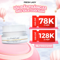 [Mẫu mới] Kem Nâng Tone Fresh Lady Quý Phu Nhân  Dưỡng Trắng Da, Mờ Nám, Căng Mịn - 15g