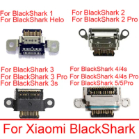 USB Charging Plug Port For Xiaomi Black Shark 1 2 3 4 4S 5rs 5Pro BlackShark Helo Mirco Date Charger Connector Dock Replacement