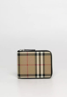 Burberry Check Ziparound 銀包