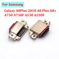 1-2pcs Usb Charging Dock Port Connector Type C Jack Plug For Samsung Galaxy A8Plus 2018 A8 Plus A8+ A730 A730F A530 A530F