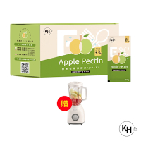 KHDr.蘋果柑橘果膠EX(Fiber pro+版)20gx30包*1【贈】Kolin歌林1.5L玻璃杯冰沙研磨果汁機KJE-HC800*1