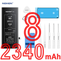 Nohon Battery For iPhone 8 2240-2340mAh High Capacity Built-in Li-polymer Bateria For Apple iPhone8 8G i8 + Tools