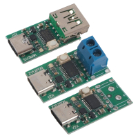 Bộ chuyển đổi USB Type‑C (C) sang DC, hỗ trợ PD 2.0/3.0, sạc nhanh và phát hiện ngắt nguồn (trigger)