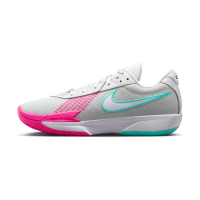 【NIKE 耐吉】Air Zoom G.T. Cut Academy EP 男鞋 灰藍粉色 實戰 緩震 籃球鞋 FB2598-012