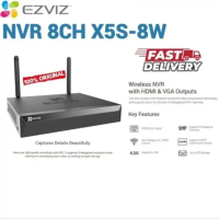 NVR EZVIZ 8 CH Wileress Full HD 1080P Garansi Resmi Orignal