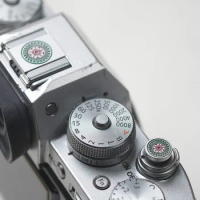 Metal Camera Decoration For Fujifilm GFX100 GFX100S Canon 6D2 80D Olympus Sony A6300/6400 Nikon Z8 ZFC Z50 Camera Shutter Button