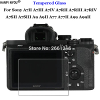 For Sony Alpha ILCE-7 7R 7S 9 77 99 A7 A7R A7S III IV A9 A77 A99 II A7II A7III A7RII Tempered Glass Camera Screen Protector Film