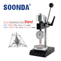 Hardness Test Stand For Shore A C D Hardness Durometer Stand Foam Rubber Plastic Shore Hardness Tester LD-J LAC-J Shore Stand