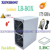 ASIC LBC miner Goldshell LB-BOX 175GH/s LBRY miner More economical than CK-BOX KD-BOX Mini-DOGE LT5 Antminer S19 L7 Innosilicon