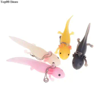 Hot 1PC Funny Keychain Antistress Squishy Fish Giant Salamande Stress Toy Squeeze Prank Joke Toys For Girls Gag Gifts Brinquedo