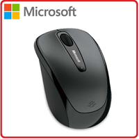 微軟 GMF-00104  Wireless Mobile Mouse 3500 灰黑色
