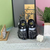 crocs Batman winged clogs for outdoor use breathable and closed-toe eva Mens and womens sandals beac