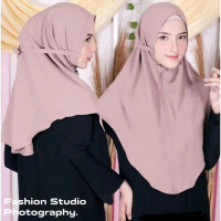 Bergo maryam tali Size M hijab instan maryam tali hijab tali jersey