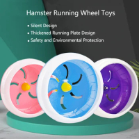Smooth Hamster Wheel Silent Small Pet Exercise Wheel Plastic Running Toy for Hamster Cage Small Pet Sports Wheel Pet Accessories
