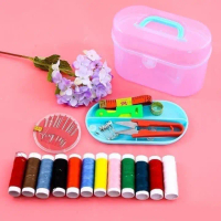 Hộp Kim Chỉ 55 Món Đa Năng Tiện Dụng, Hộp Đựng Kim Chỉ, Bộ Kim Chỉ Đa Năng, Kim Chỉ Khâu Quần Áo
